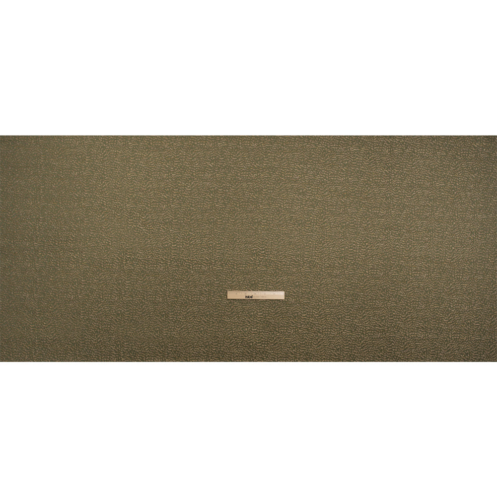 Metallic Drapery Jacquard - Olive Mottled - British Imported Full Metallic Drapery Jacquard - Olive Mottled - British Imported Full