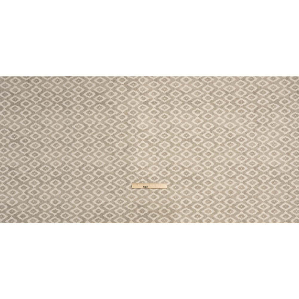 Cotton and Linen Canvas Print - Pebble Diamonds and Dots - British Imported Full Cotton and Linen Canvas Print - Pebble Diamonds and Dots - British Imported Full