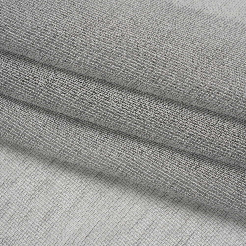 Mesh Drapery Sheers Fabric 118" - Slate - British Imported Folded Mesh Drapery Sheers Fabric 118" - Slate - British Imported Folded
