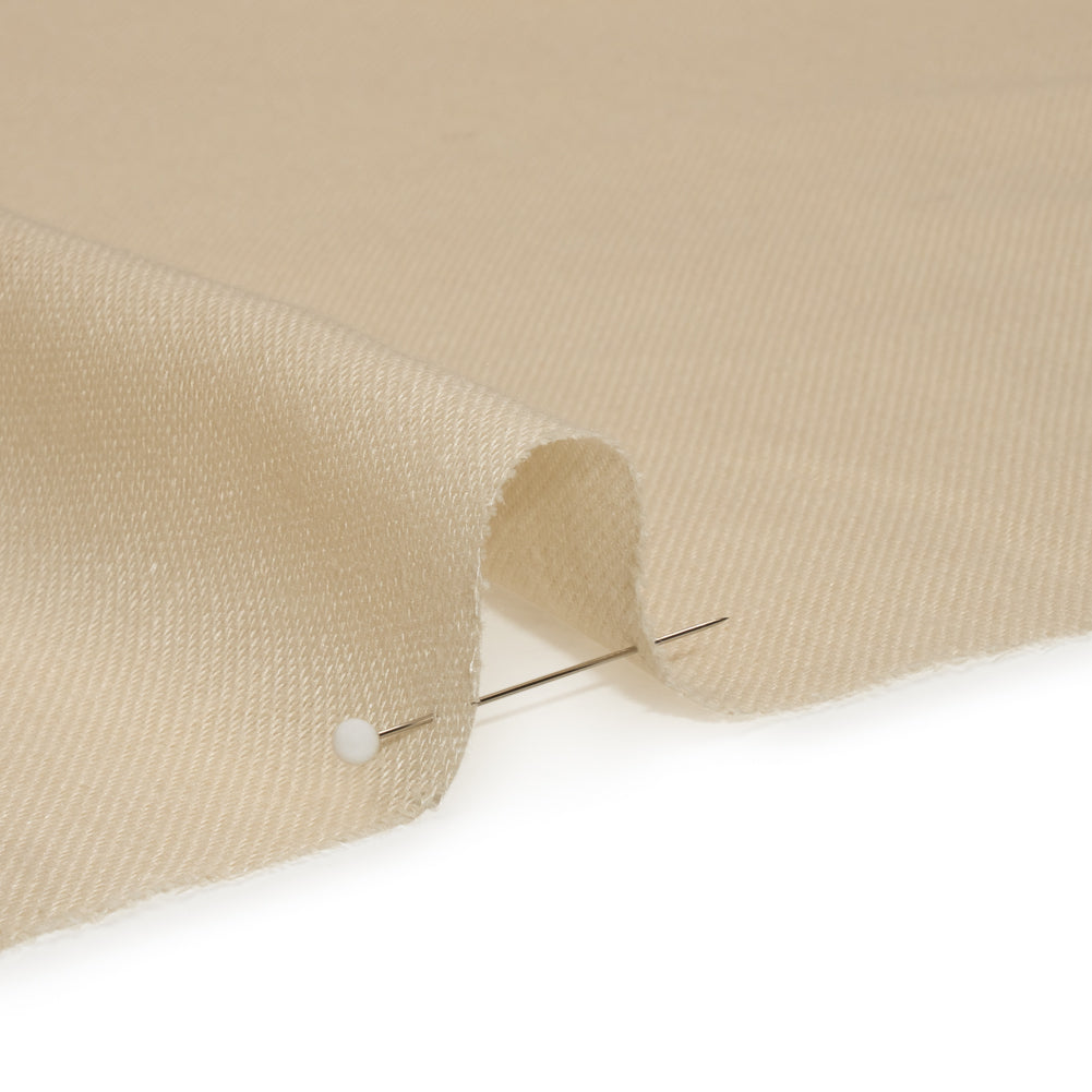 Recycled Polyester Soft Drapery Sheers Woven 118" - Linen - British Imported Detail Recycled Polyester Soft Drapery Sheers Woven 118" - Linen - British Imported Detail