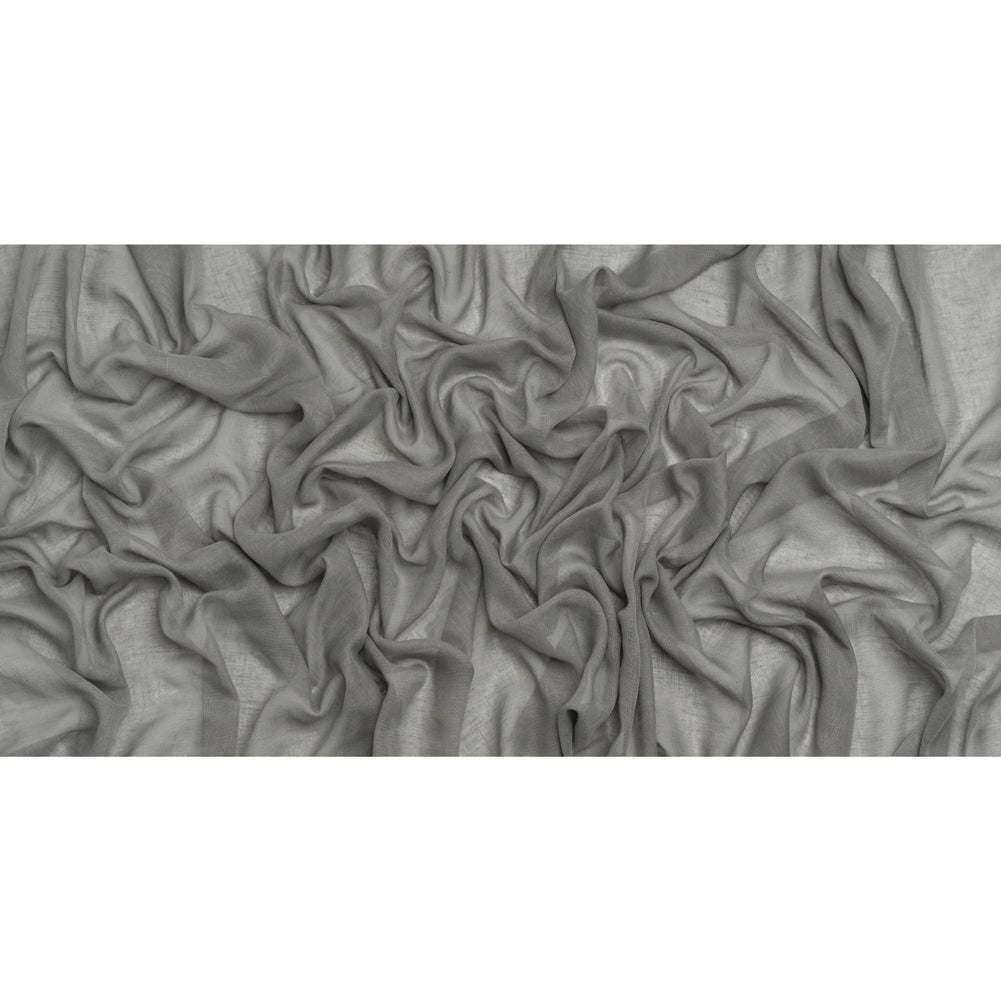 Gauzy Linen Blend Drapery Sheers Woven 118" - Graphite - British Imported Full Gauzy Linen Blend Drapery Sheers Woven 118" - Graphite - British Imported Full