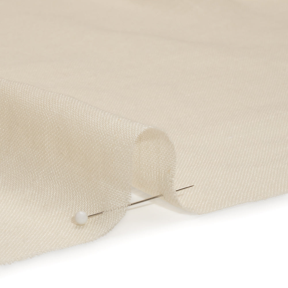 Gauzy Linen Blend Drapery Sheers Woven 118" - Linen - British Imported Detail Gauzy Linen Blend Drapery Sheers Woven 118" - Linen - British Imported Detail