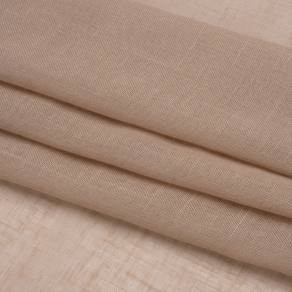 Gauzy Linen Blend Drapery Sheers Woven 118" - Quartz - British Imported Folded Gauzy Linen Blend Drapery Sheers Woven 118" - Quartz - British Imported Folded