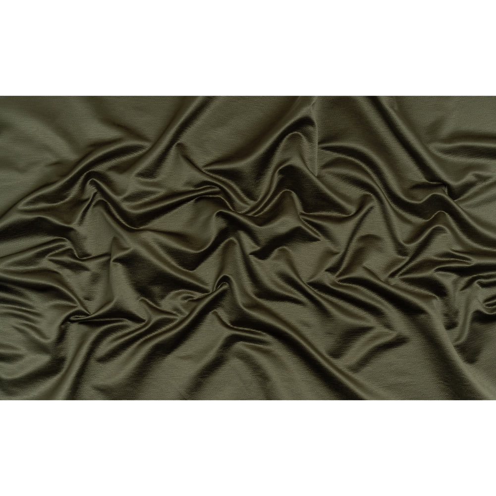 Luminous Textural Recycled Polyester Woven - Seaweed - British Imported - Full Luminous Textural Recycled Polyester Woven - Seaweed - British Imported - Full