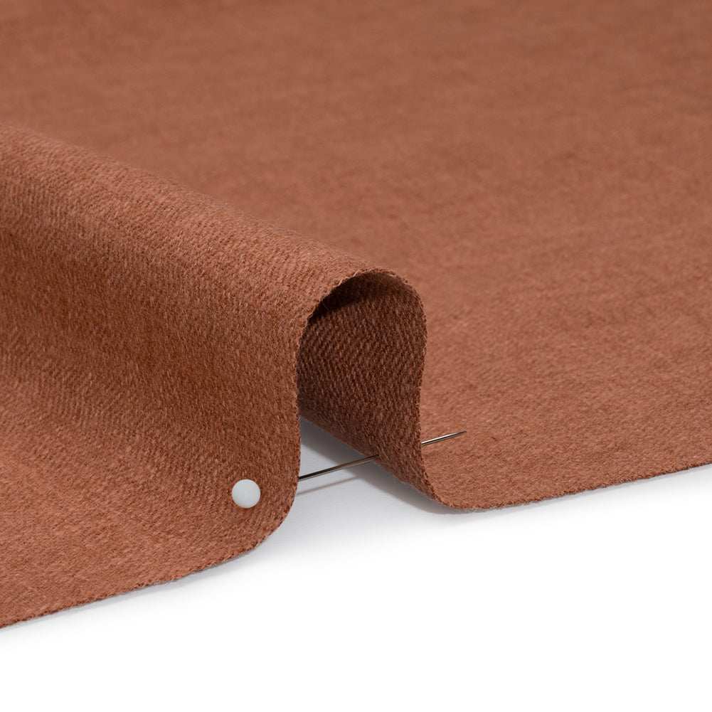 Recycled Polyester Drapery Woven - Clay - British Imported - Detail Recycled Polyester Drapery Woven - Clay - British Imported - Detail