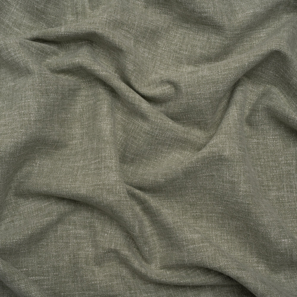 Recycled Polyester Drapery Woven - Eucalyptus - British Imported Recycled Polyester Drapery Woven - Eucalyptus - British Imported