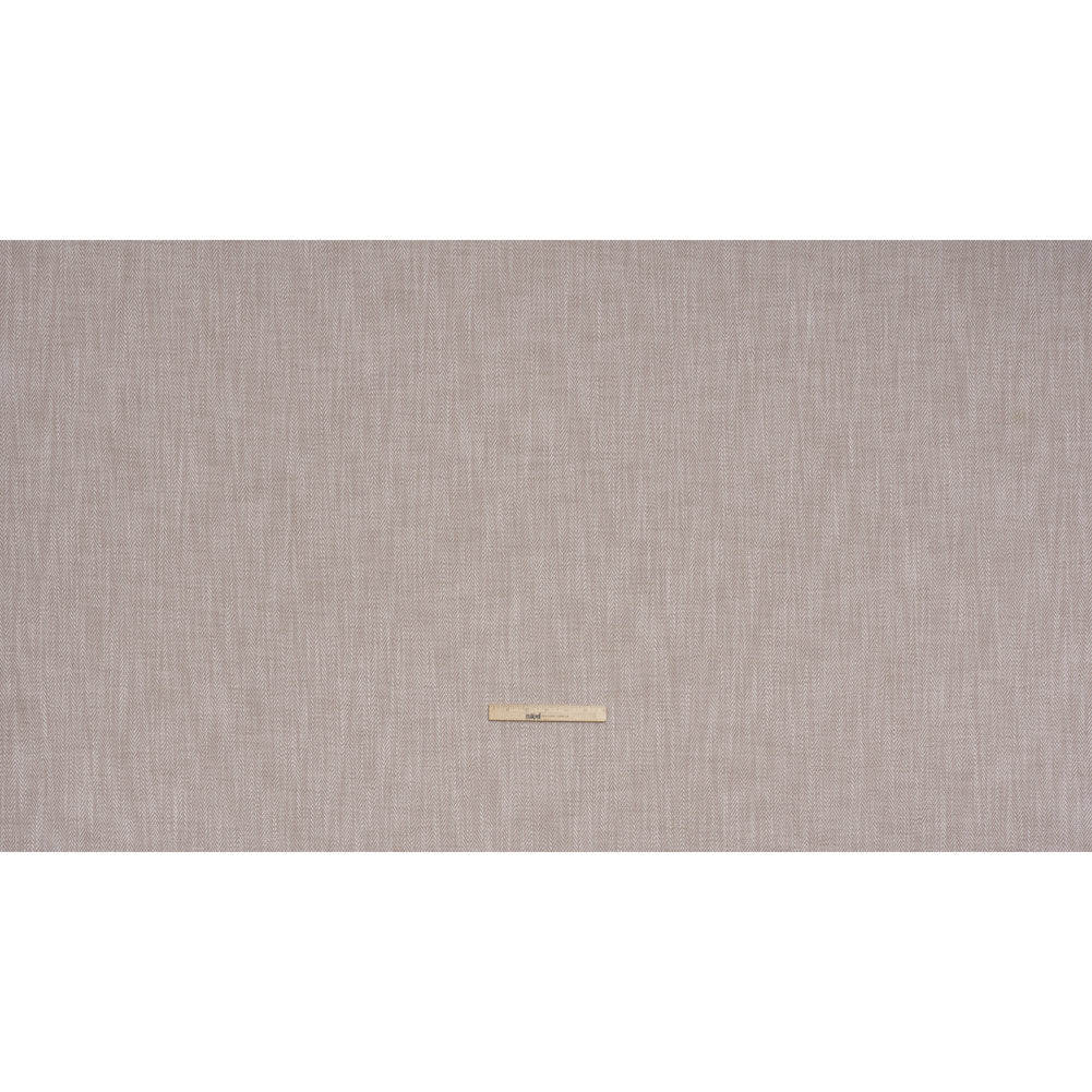 Recycled Polyester Home Decor Twill - Shell Herringbone - British Imported - Full Recycled Polyester Home Decor Twill - Shell Herringbone - British Imported - Full