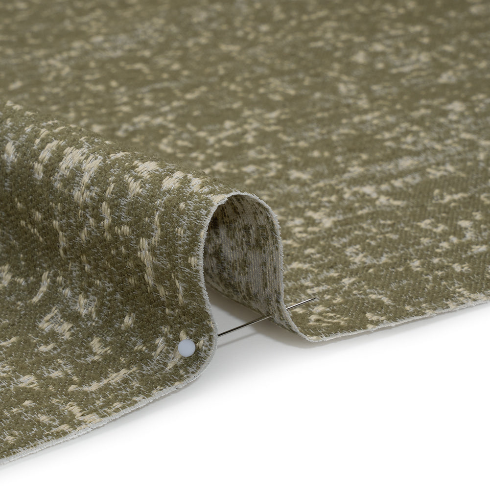 Home Decor Jacquard - Moss Abstract Textures - British Imported - Detail Home Decor Jacquard - Moss Abstract Textures - British Imported - Detail