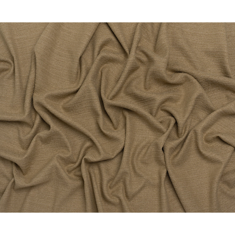 Recycled Polyester Slubbed Boucle Woven - Jute - British Imported - Full Recycled Polyester Slubbed Boucle Woven - Jute - British Imported - Full