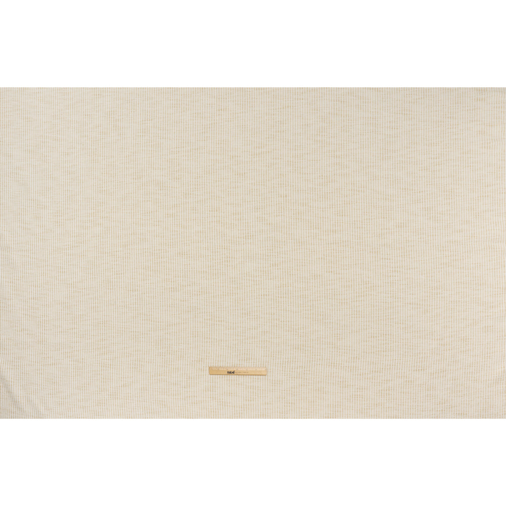 Polyester Boucle Woven - Oyster Stripes - British Imported Full Polyester Boucle Woven - Oyster Stripes - British Imported Full