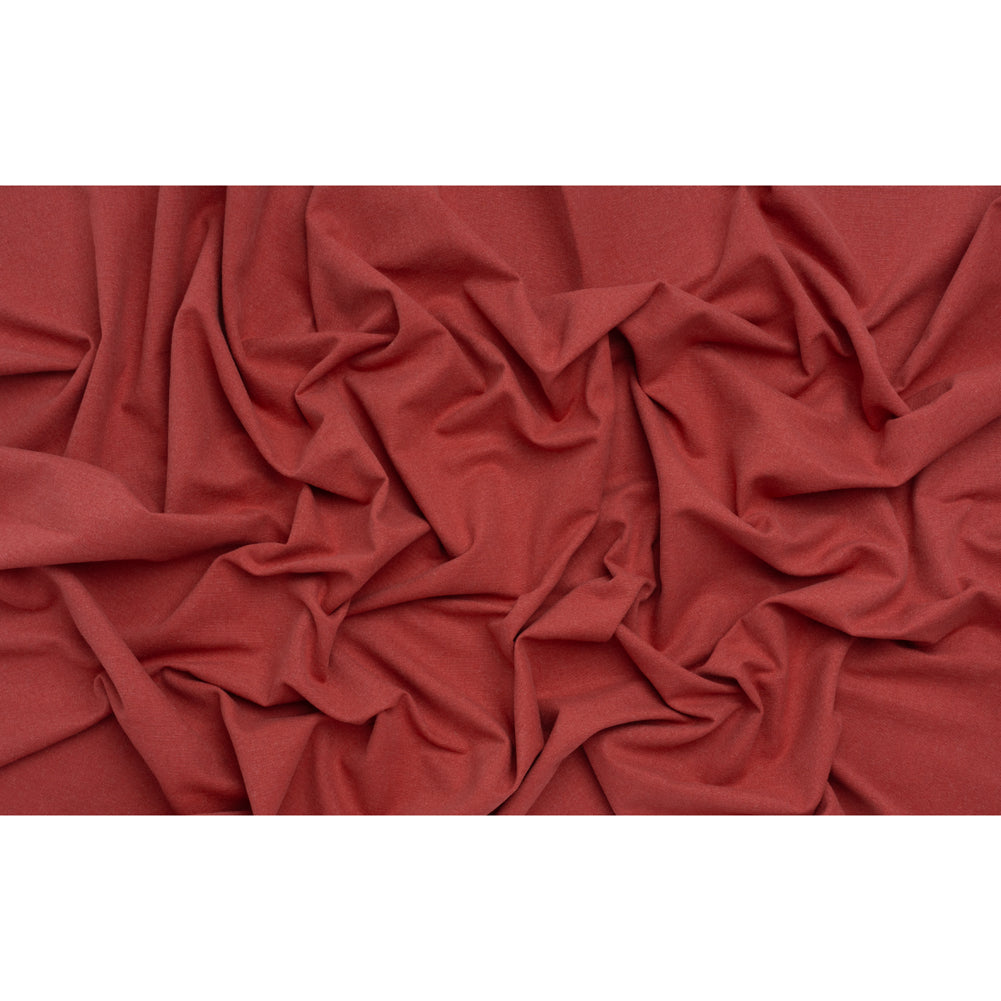 Brushed Cotton and Linen Woven - Raspberry - British Imported - Full Brushed Cotton and Linen Woven - Raspberry - British Imported - Full