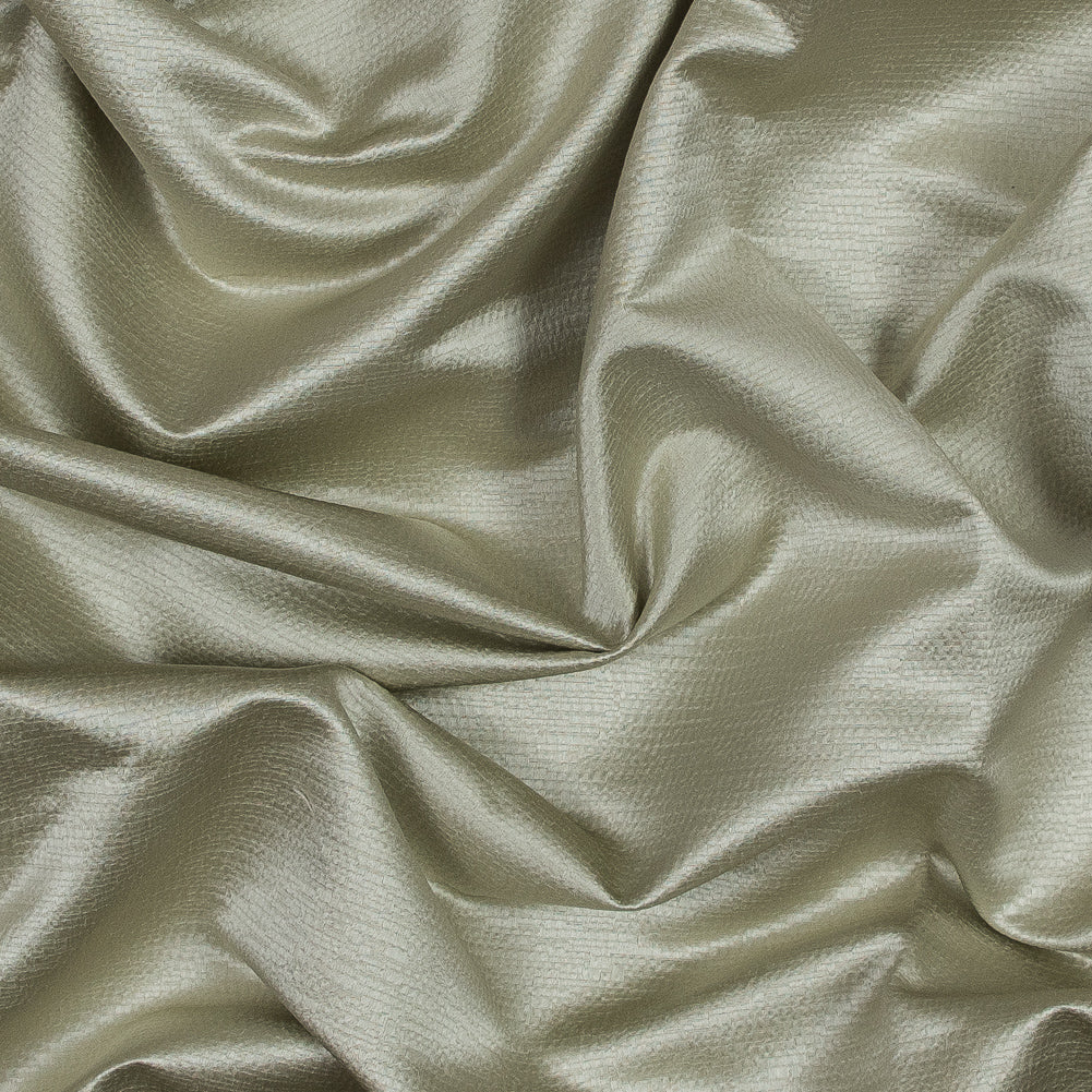 Luminous Textural Polyester Woven - Pistachio - British Imported Luminous Textural Polyester Woven - Pistachio - British Imported
