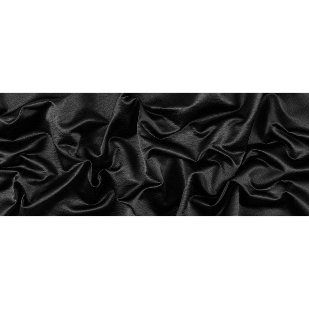 Luminous Textural Polyester Woven - Black - British Imported Full Luminous Textural Polyester Woven - Black - British Imported Full