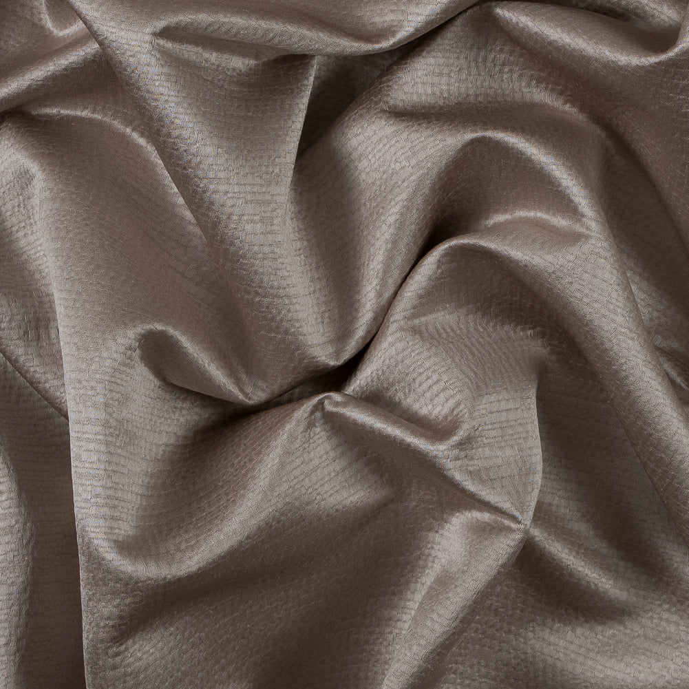 Luminous Textural Polyester Woven - Shell - British Imported Luminous Textural Polyester Woven - Shell - British Imported