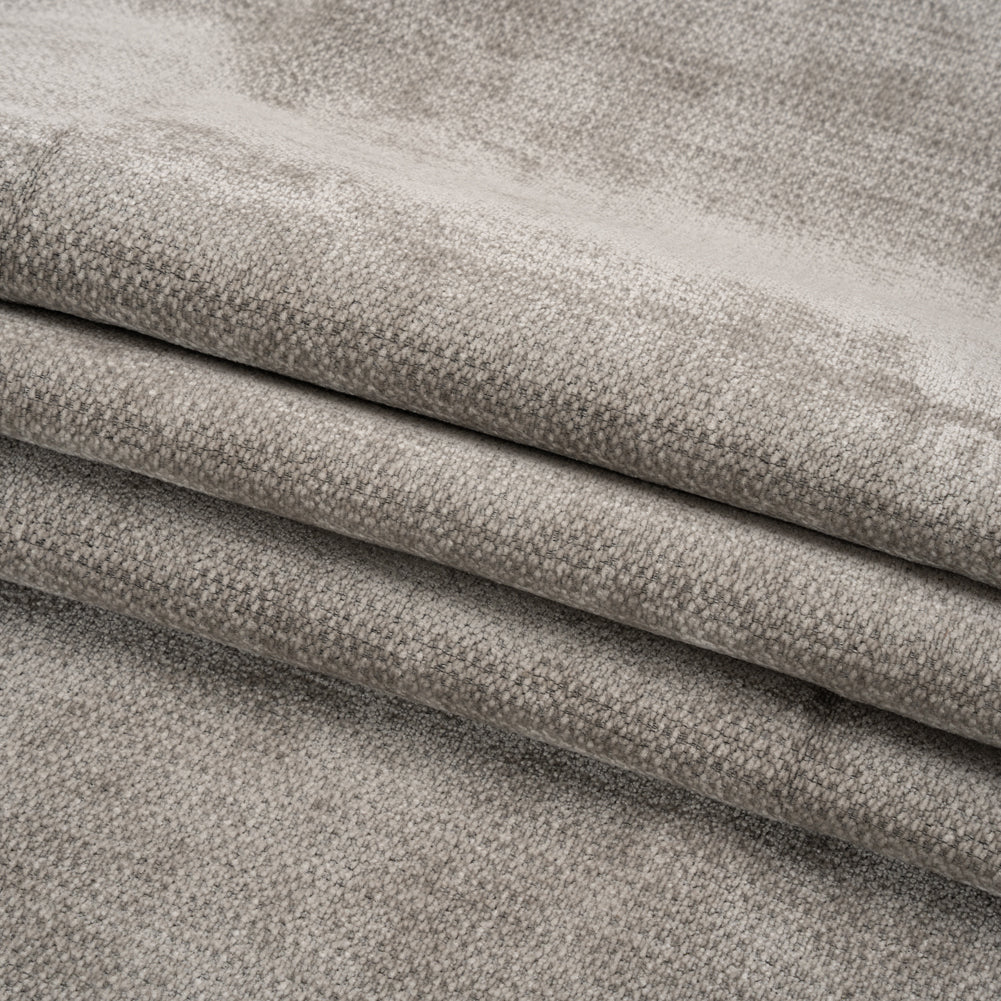 Chenille Upholstery Woven - Platinum - Lanton Collection Folded Chenille Upholstery Woven - Platinum - Lanton Collection Folded