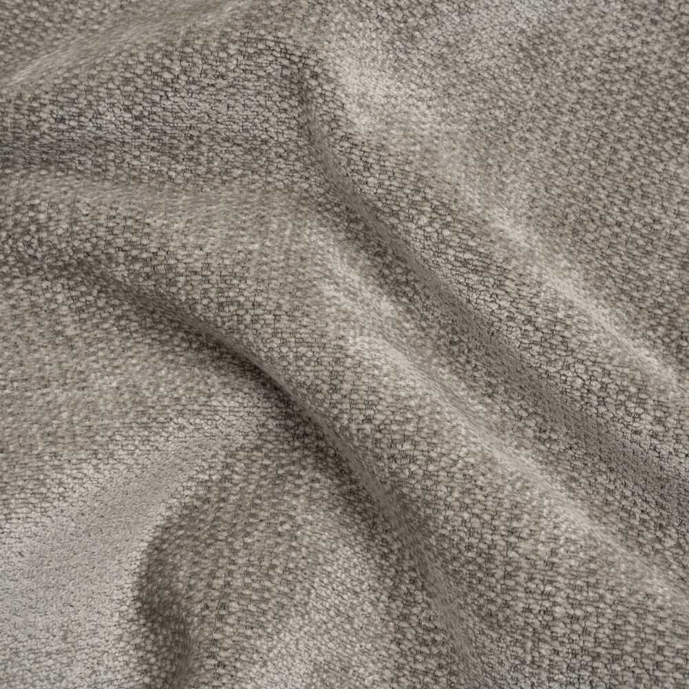 Chenille Upholstery Woven - Platinum - Lanton Collection Chenille Upholstery Woven - Platinum - Lanton Collection