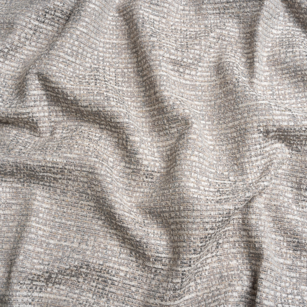 Tweed Upholstery Chenille - Haze Striated - Caprona Collection Tweed Upholstery Chenille - Haze Striated - Caprona Collection