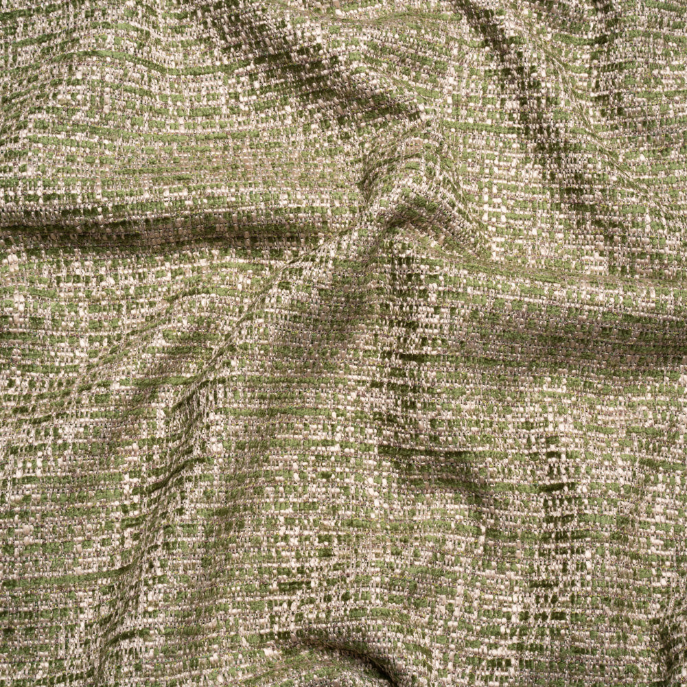 Tweed Upholstery Chenille - Laurel Striated - Caprona Collection Tweed Upholstery Chenille - Laurel Striated - Caprona Collection