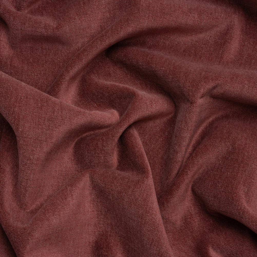 Polyester and Cotton Upholstery Velvet - Orchid - Corry Collection Polyester and Cotton Upholstery Velvet - Orchid - Corry Collection