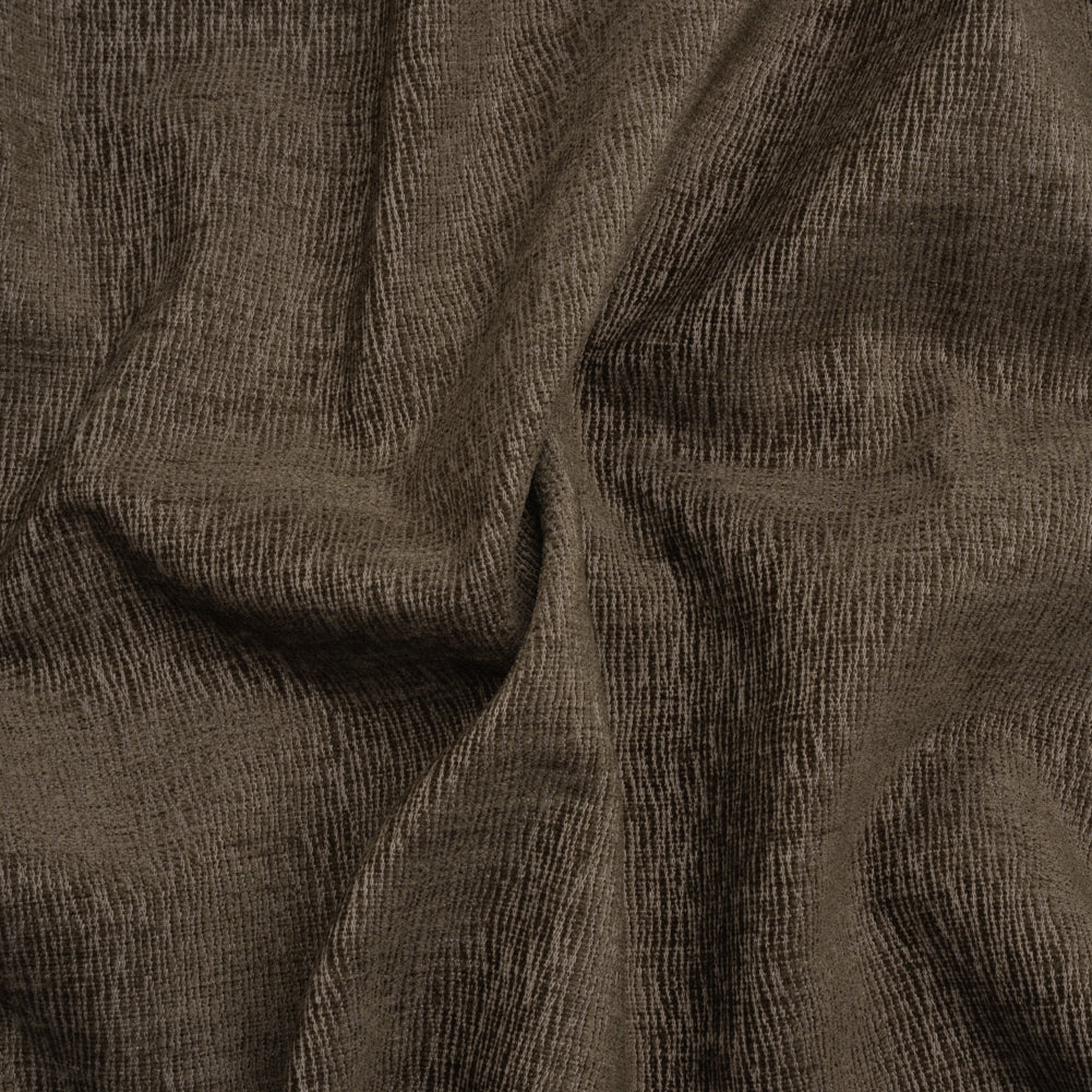 Chenille Upholstery Woven with Latex Backing - Obsidian - Lovell Collection Chenille Upholstery Woven with Latex Backing - Obsidian - Lovell Collection