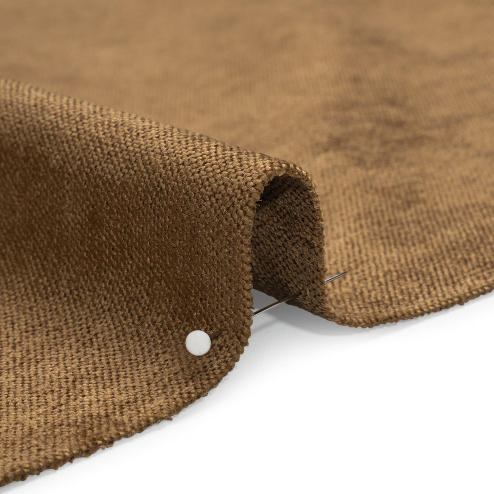 Upholstery Chenille with Latex Backing - Cocoa - Tonnet Collection Detail Upholstery Chenille with Latex Backing - Cocoa - Tonnet Collection Detail