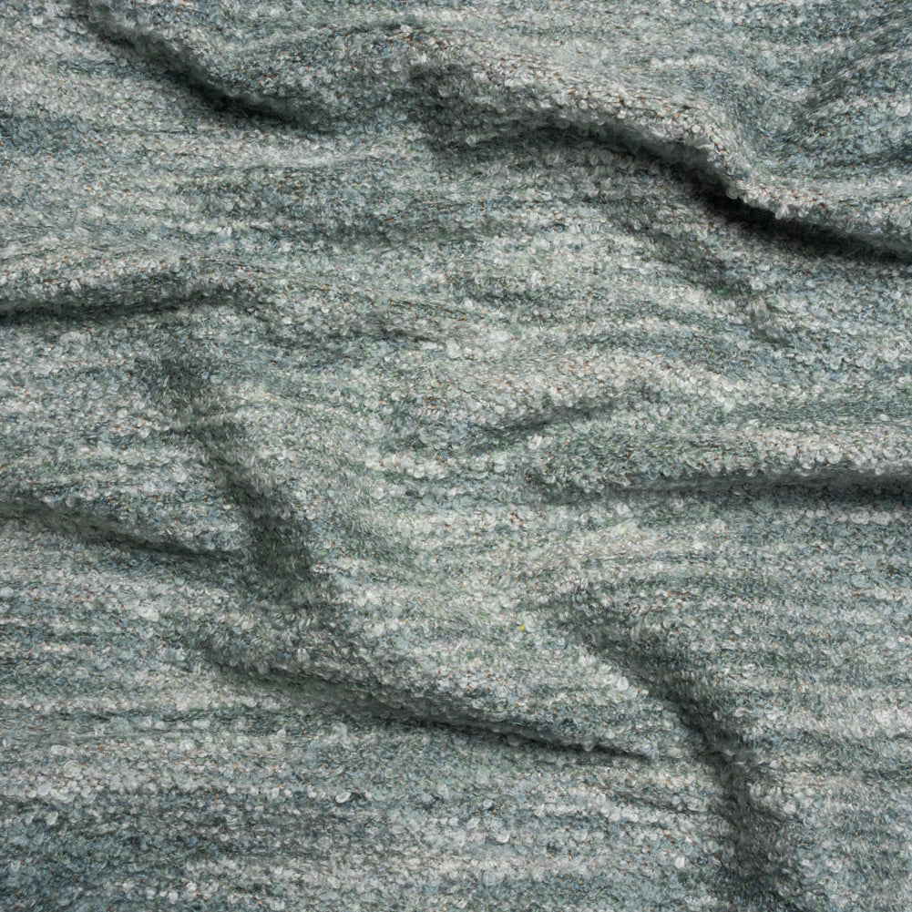 Plush Upholstery Boucle - Haze Striated - Avenir Collection Plush Upholstery Boucle - Haze Striated - Avenir Collection