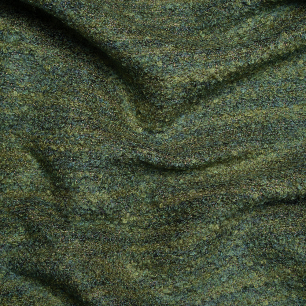Plush Upholstery Boucle - Marsh Striated - Avenir Collection Plush Upholstery Boucle - Marsh Striated - Avenir Collection