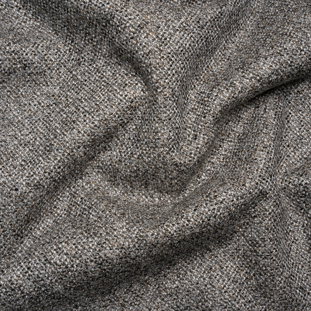 Upholstery Tweed with Latex Backing - Frost Gray - Wyverstone Collection Upholstery Tweed with Latex Backing - Frost Gray - Wyverstone Collection