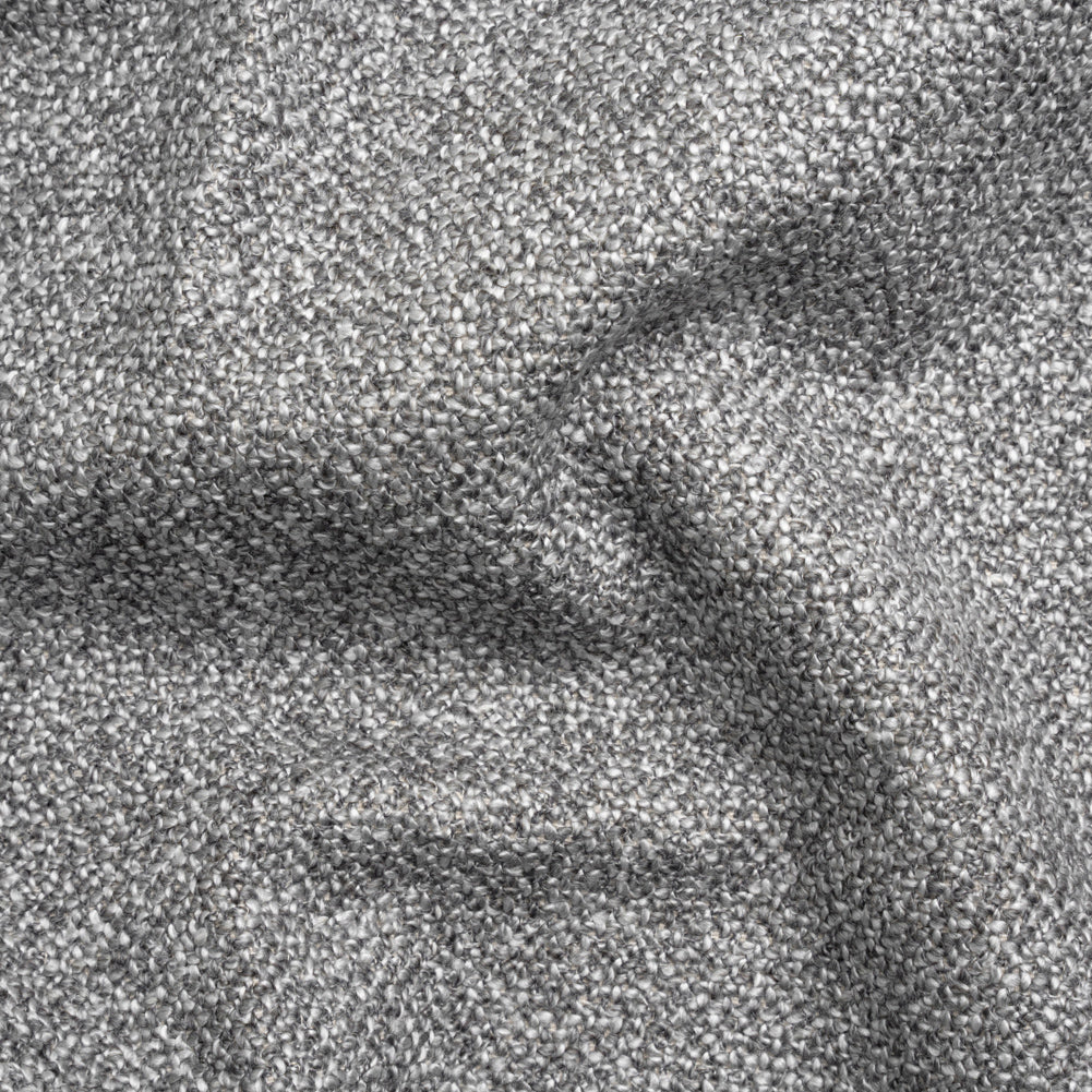 Upholstery Tweed with Latex Backing - Nickel - Wyverstone Collection Upholstery Tweed with Latex Backing - Nickel - Wyverstone Collection