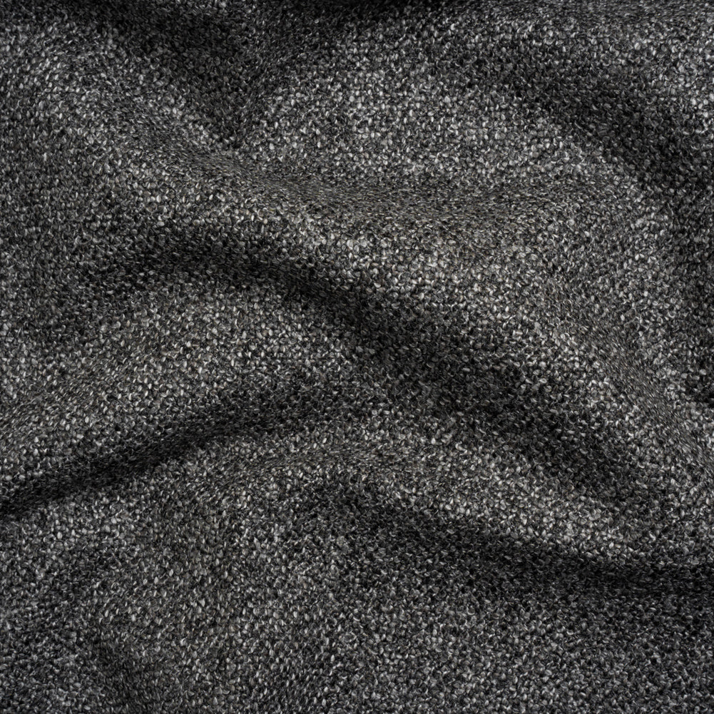 Upholstery Tweed with Latex Backing - Smoke - Wyverstone Collection Upholstery Tweed with Latex Backing - Smoke - Wyverstone Collection