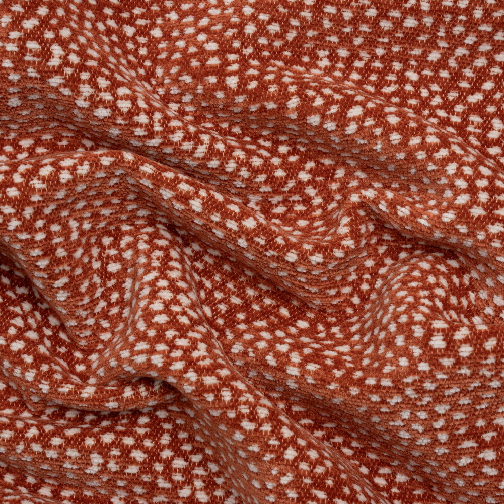 Upholstery Chenille - Blaze Spotted - Remus Collection Upholstery Chenille - Blaze Spotted - Remus Collection