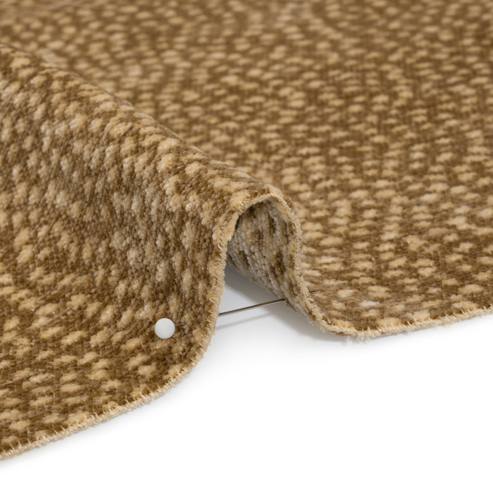 Upholstery Chenille - Fawn Spotted - Remus Collection Detail Upholstery Chenille - Fawn Spotted - Remus Collection Detail