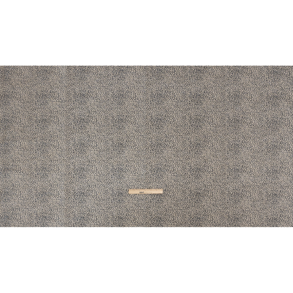 Upholstery Chenille - Indigo Spotted - Remus Collection Full Upholstery Chenille - Indigo Spotted - Remus Collection Full