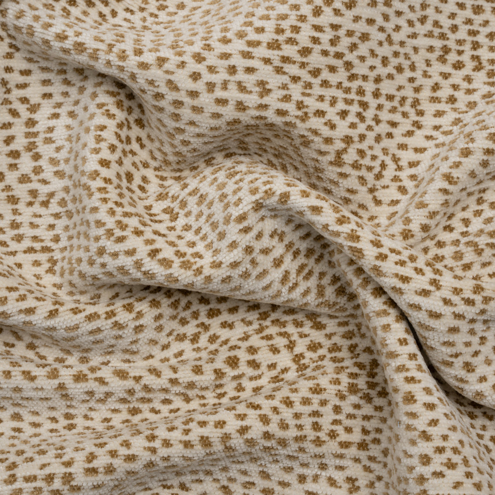 Upholstery Chenille - Tusk Spotted - Remus Collection Upholstery Chenille - Tusk Spotted - Remus Collection
