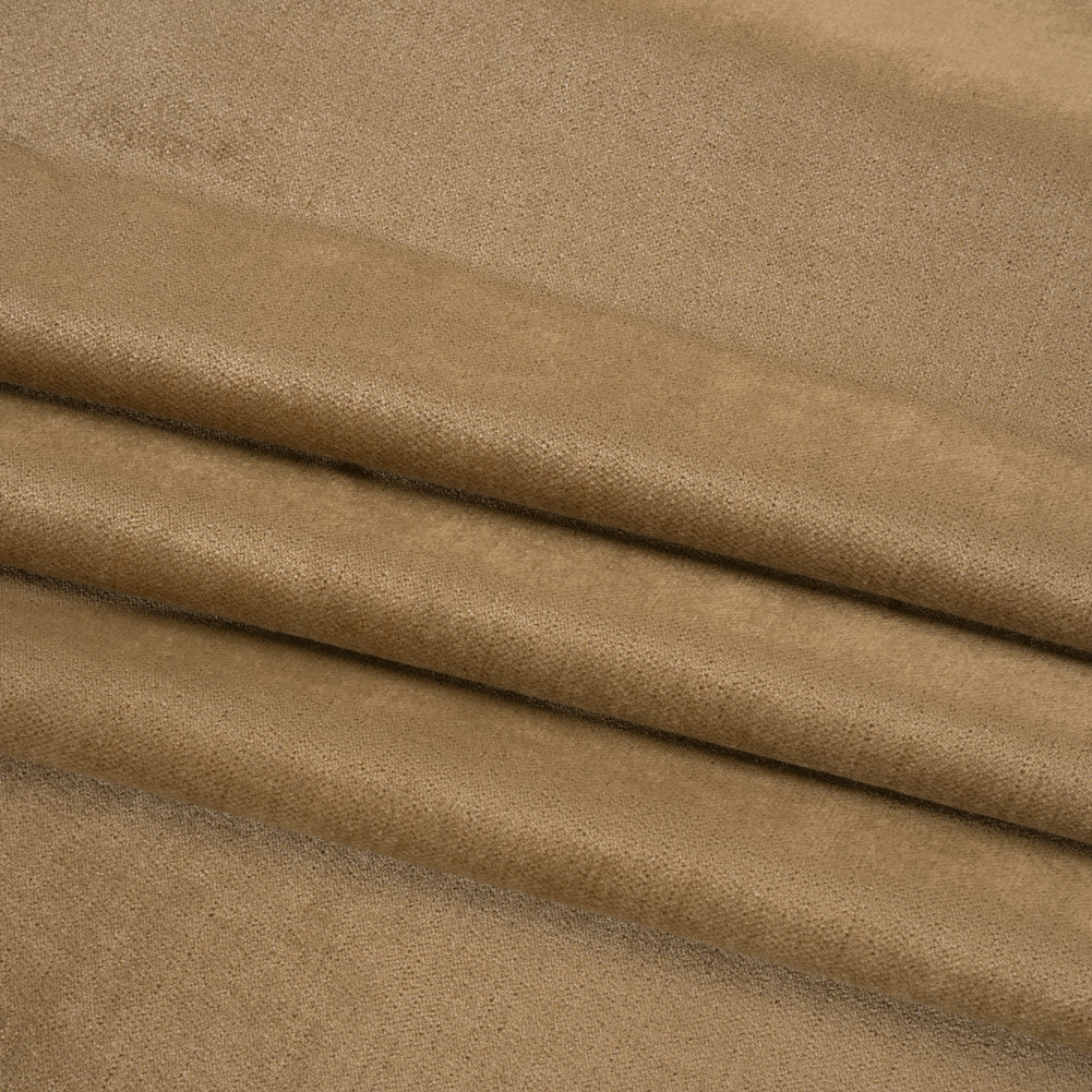 Low Pile Upholstery Velvet - Camel - Somerset Collection Folded Low Pile Upholstery Velvet - Camel - Somerset Collection Folded