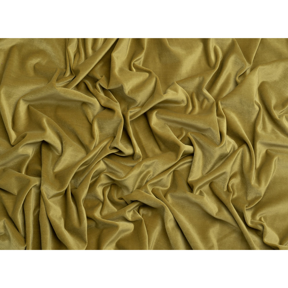 Low Pile Upholstery Velvet - Citron - Somerset Collection Full Low Pile Upholstery Velvet - Citron - Somerset Collection Full