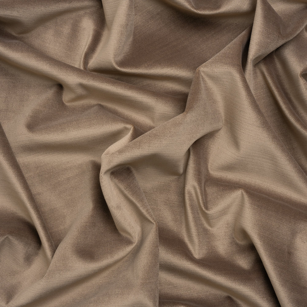 Low Pile Upholstery Velvet - Cocoa - Somerset Collection Low Pile Upholstery Velvet - Cocoa - Somerset Collection