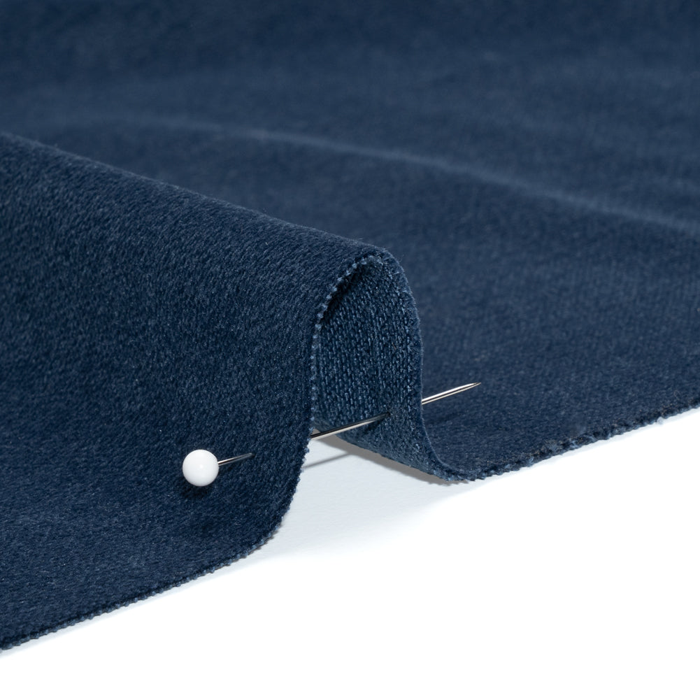 Low Pile Upholstery Velvet - Indigo - Somerset Collection Detail Low Pile Upholstery Velvet - Indigo - Somerset Collection Detail