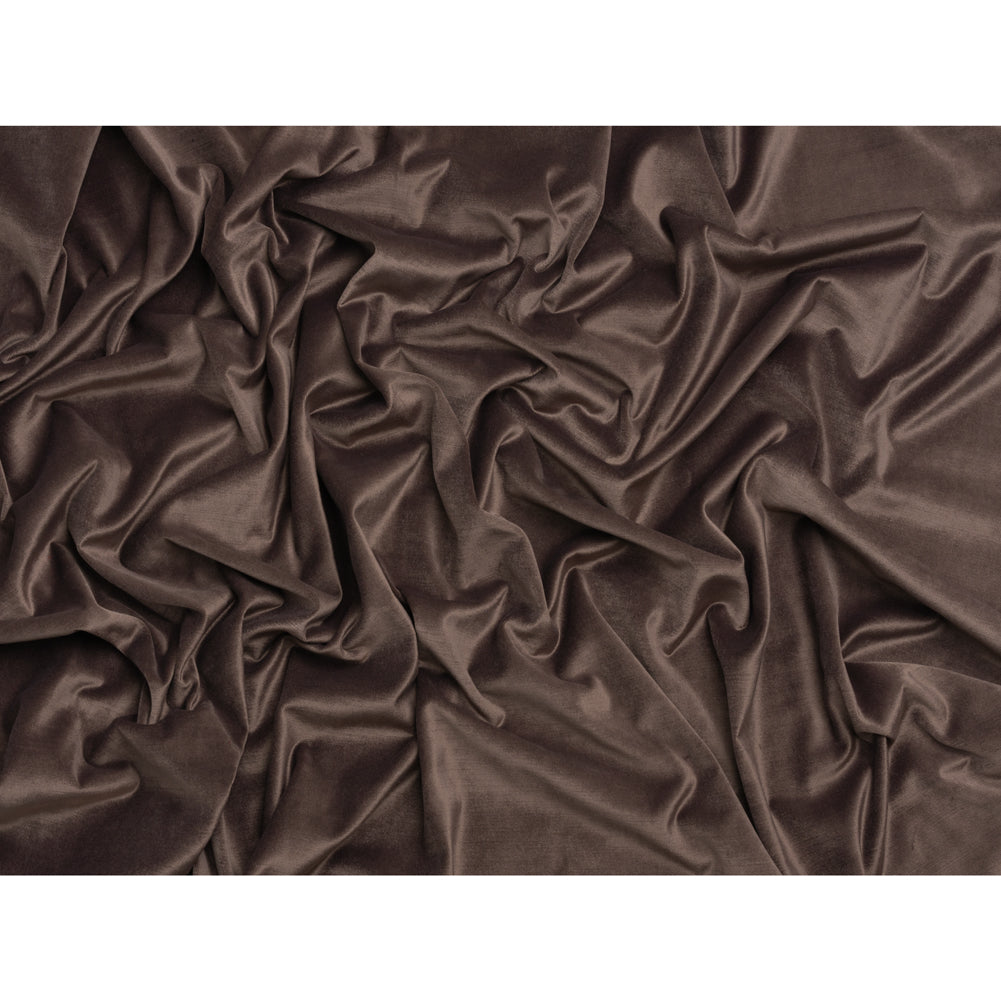 Low Pile Upholstery Velvet - Mocha - Somerset Collection Full Low Pile Upholstery Velvet - Mocha - Somerset Collection Full