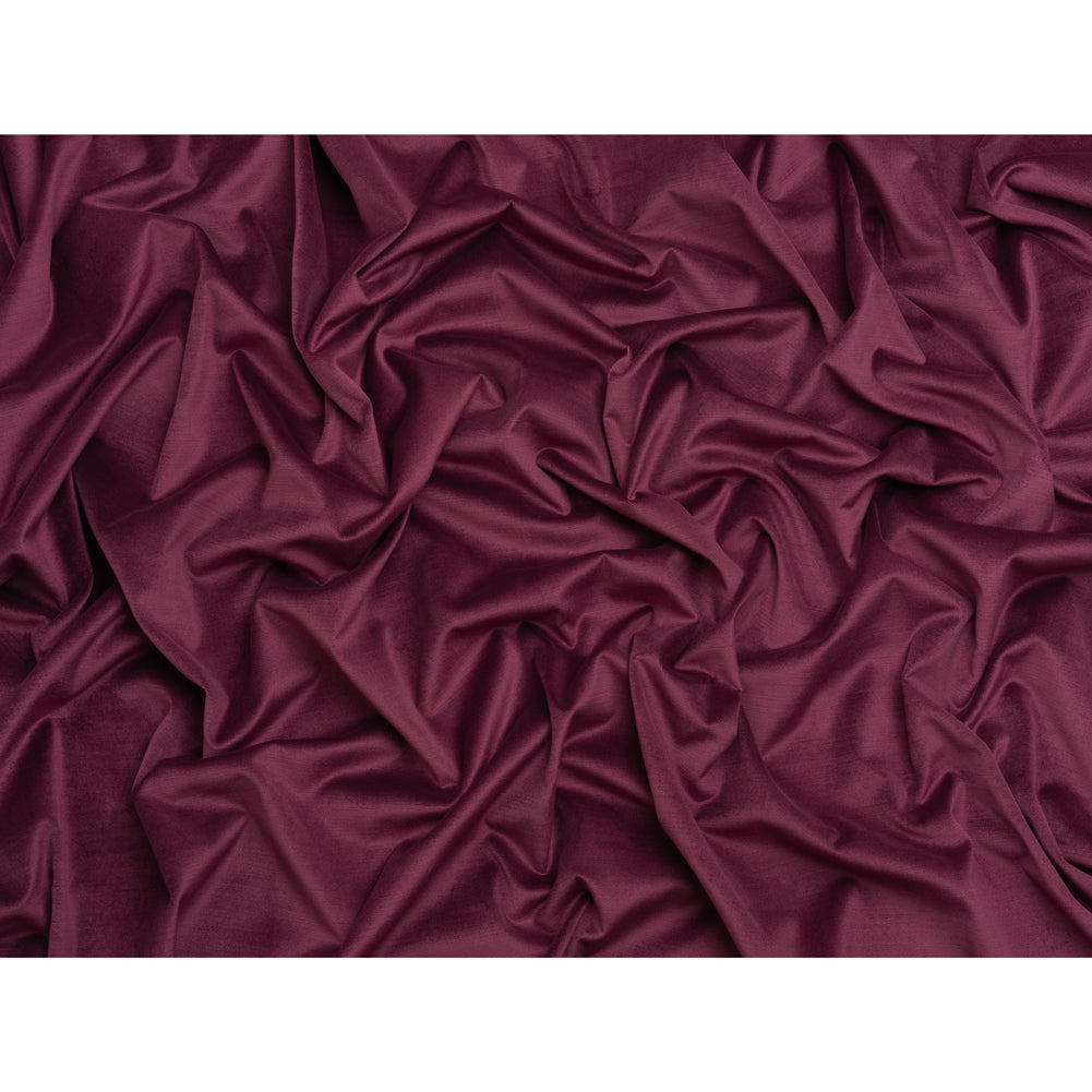 Low Pile Upholstery Velvet - Plum - Somerset Collection Full Low Pile Upholstery Velvet - Plum - Somerset Collection Full