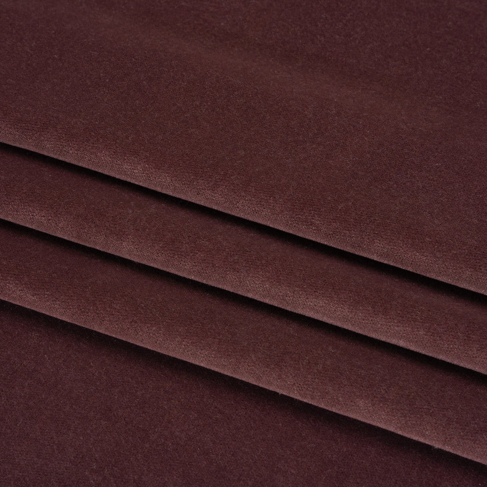 Low Pile Upholstery Velvet - Violet - Somerset Collection Folded Low Pile Upholstery Velvet - Violet - Somerset Collection Folded