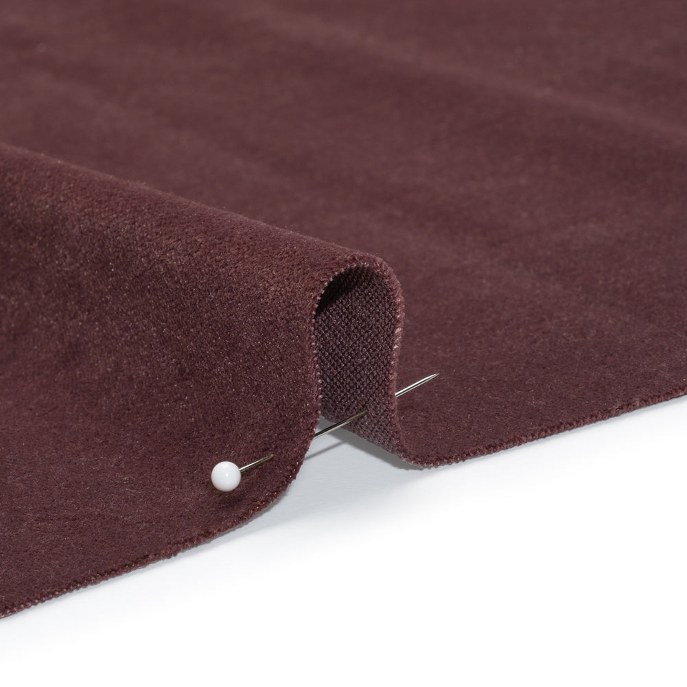 Low Pile Upholstery Velvet - Violet - Somerset Collection Detail Low Pile Upholstery Velvet - Violet - Somerset Collection Detail