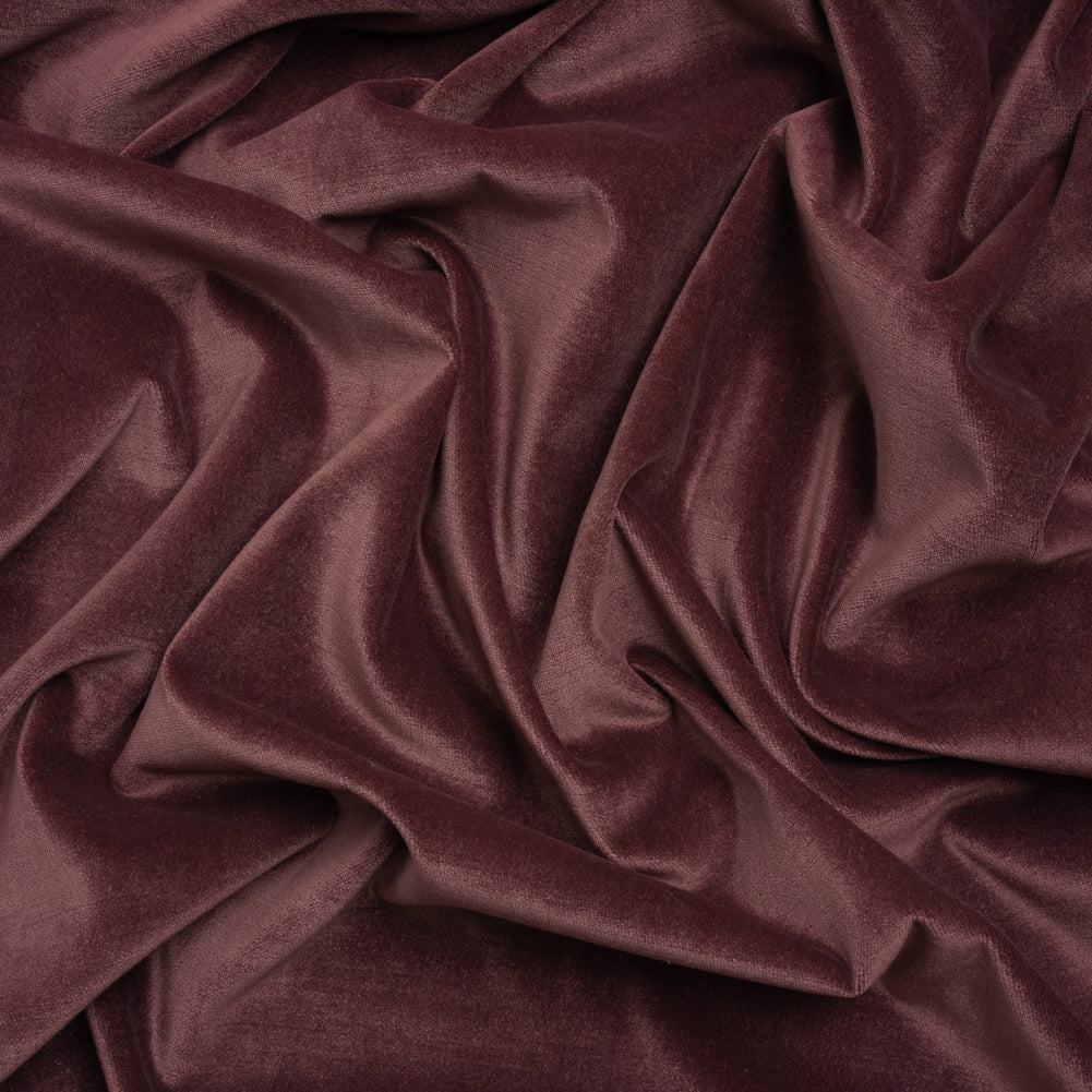 Low Pile Upholstery Velvet - Violet - Somerset Collection Low Pile Upholstery Velvet - Violet - Somerset Collection