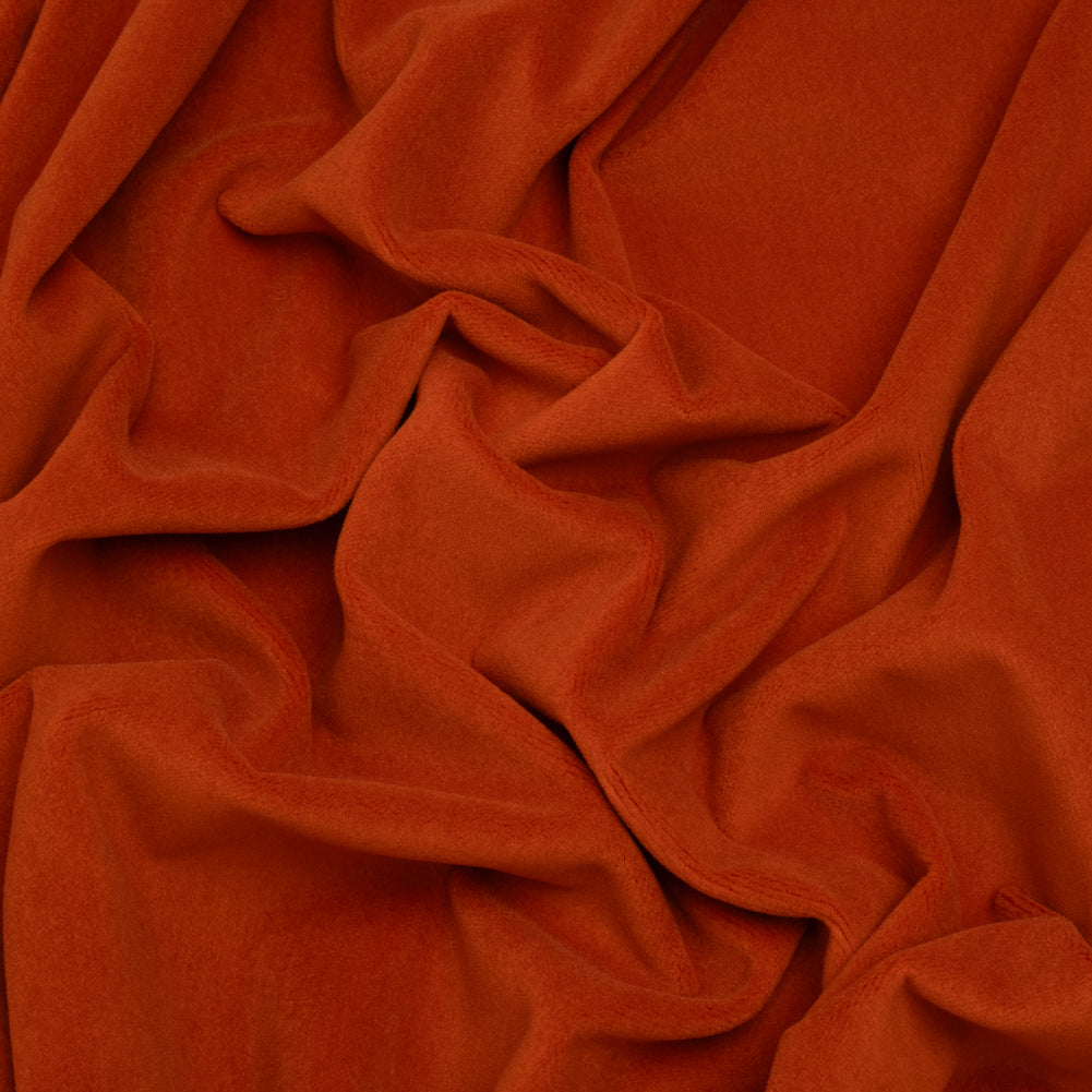 Wool and Cotton Upholstery Velveteen - Blaze - Dakota Collection Wool and Cotton Upholstery Velveteen - Blaze - Dakota Collection