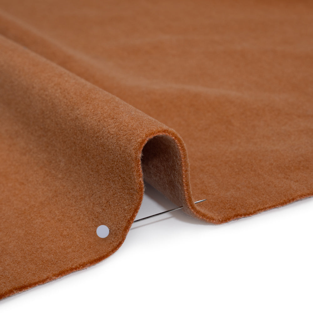 Wool and Cotton Upholstery Velveteen - Guava - Dakota Collection - Detail Wool and Cotton Upholstery Velveteen - Guava - Dakota Collection - Detail