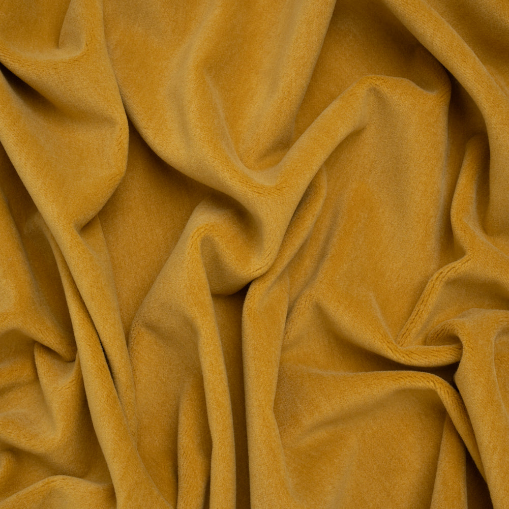 Wool and Cotton Upholstery Velveteen - Marigold - Dakota Collection Wool and Cotton Upholstery Velveteen - Marigold - Dakota Collection