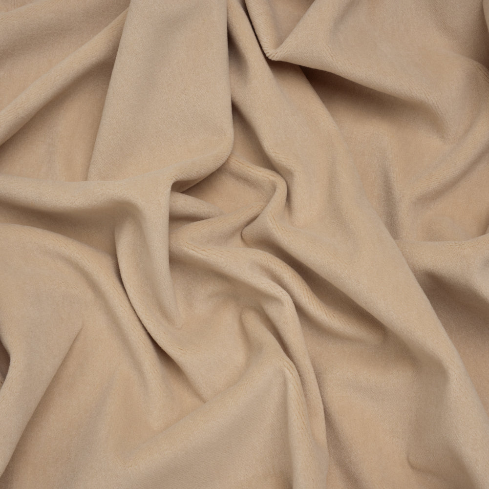Wool and Cotton Upholstery Velveteen - Sand - Dakota Collection Wool and Cotton Upholstery Velveteen - Sand - Dakota Collection