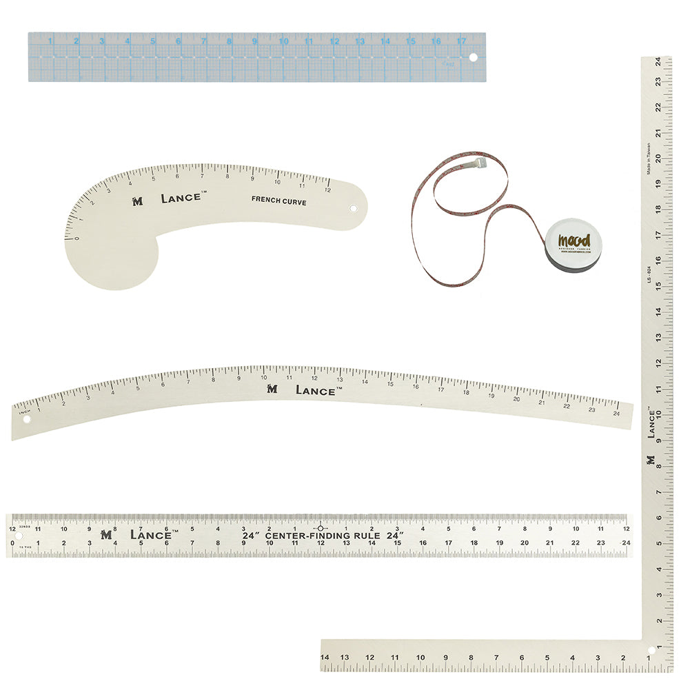 Beginner Pattern Drafting Rulers Bundle Beginner Pattern Drafting Rulers Bundle