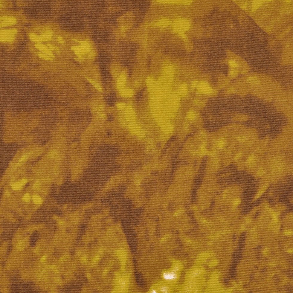 Amber Green and Golden Olive Tie Dye Cotton-Lycra Twill Amber Green and Golden Olive Tie Dye Cotton-Lycra Twill