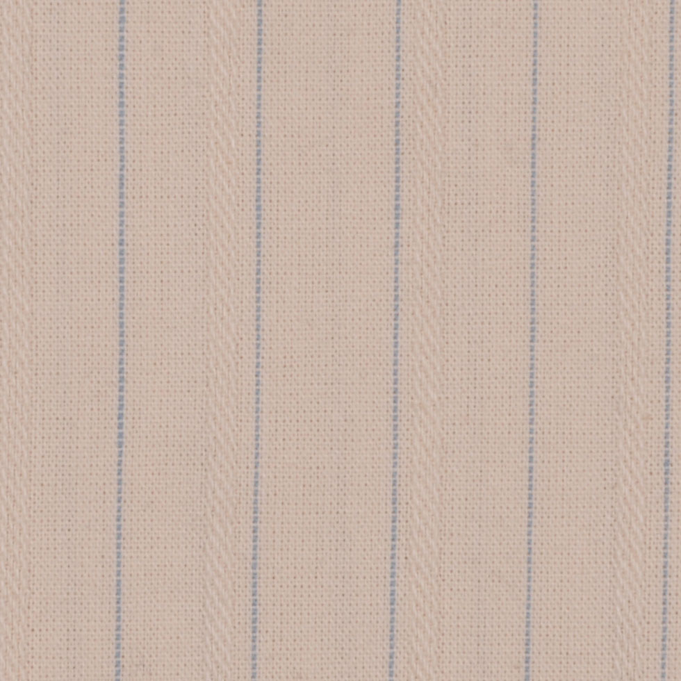 Cream/Chalk Blue Striped Shirting Detail Cream/Chalk Blue Striped Shirting Detail